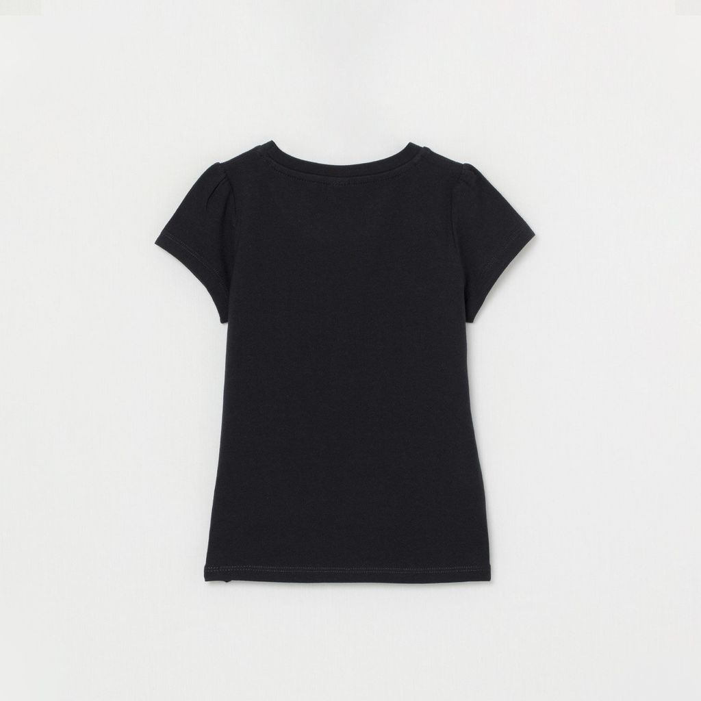 CRB wear/CWKG 62961-22 Футболка для девочки, черный/Ex.Cherubino  фото 3