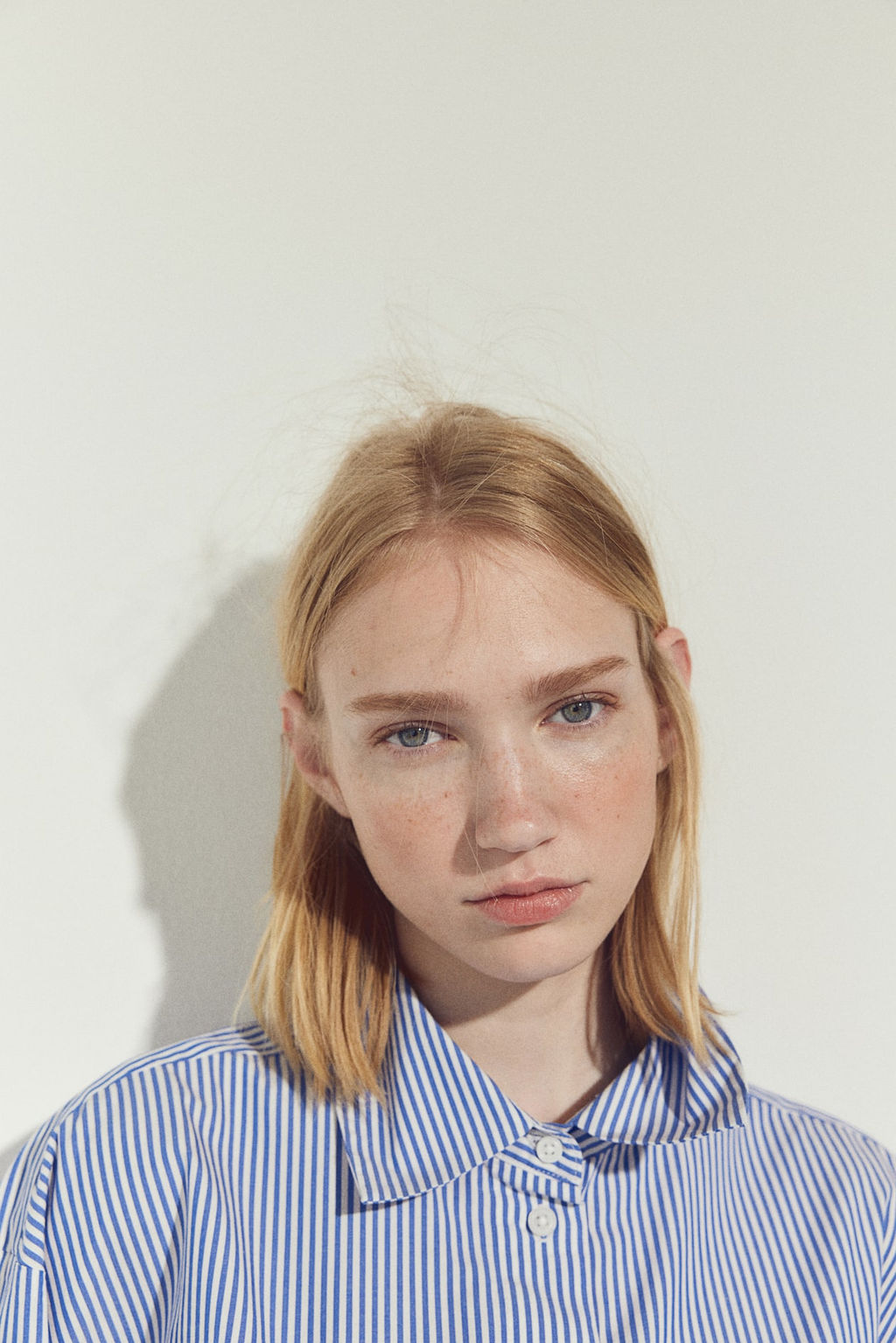 Camisa de algodon con diseno de rayas - H&m фото 2