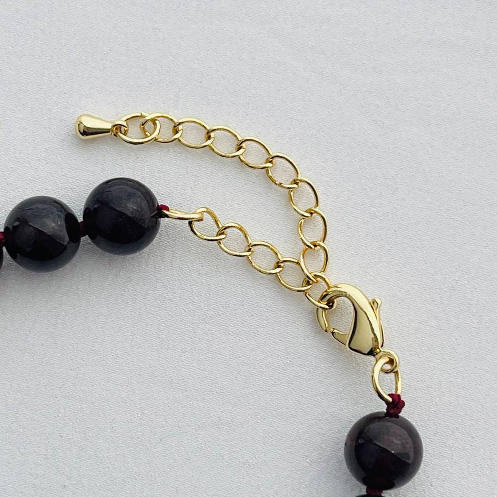Бусы из Граната (Пироп) 46 см +