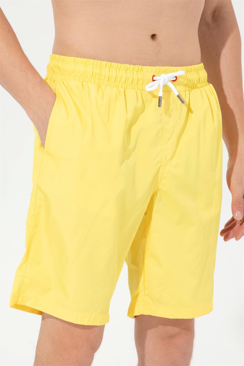 U. S. Polo Assn / Мужские желтые морские шорты - U.s. polo assn фото 3