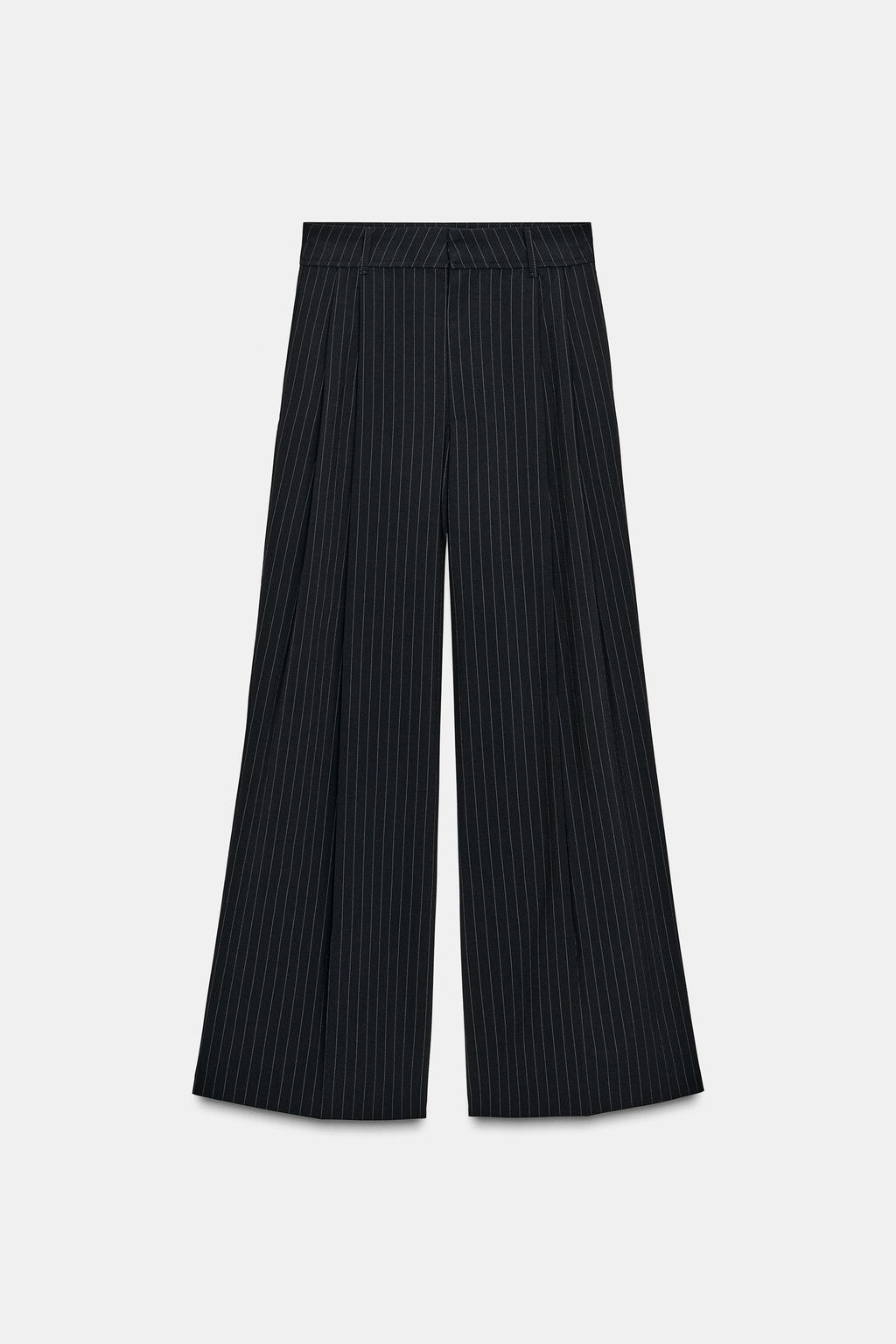 PINSTRIPED TROUSERS WITH DARTS AND POCKET FLAPS - Zara фото 9