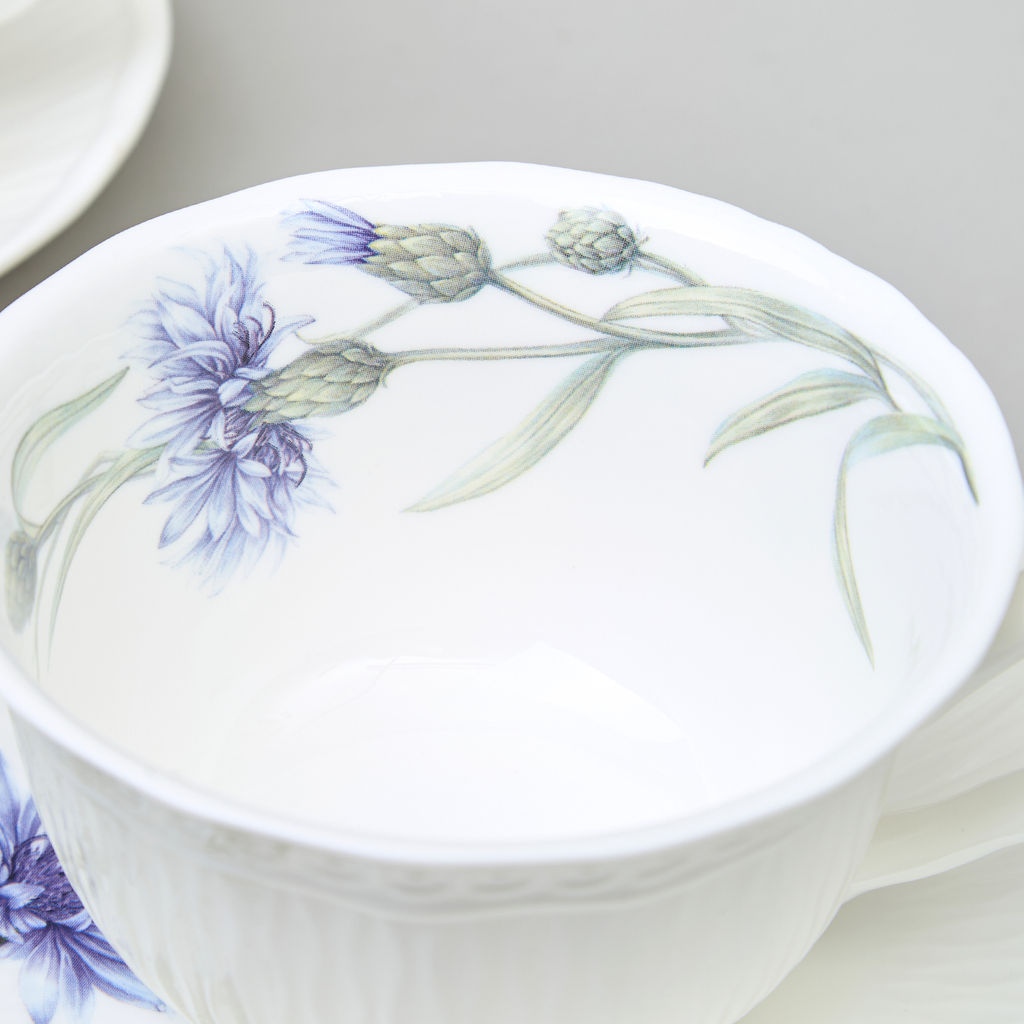 ЧАЙНЫЙ НАБОР LEFARD ВАСИЛЬКИ НА 2 ПЕР. 4 ПР. 250 МЛ  фото 6