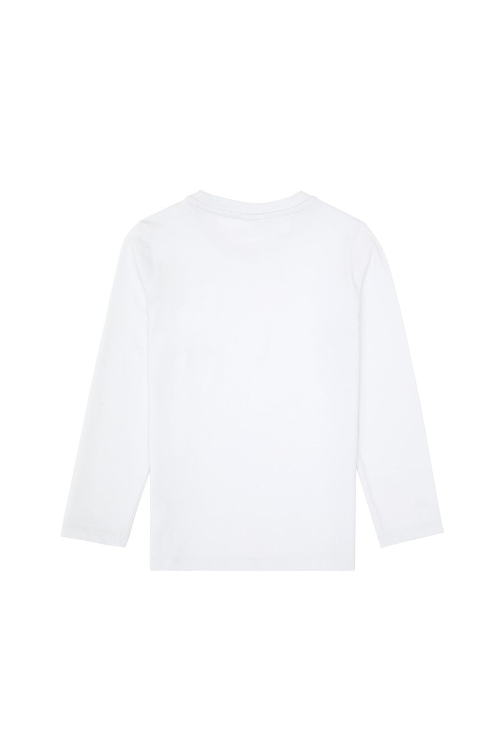 Erkek _ocuk Beyaz Basic Bisiklet Yaka Sweatshirt Sepette S_rpriz _ndirim - U.s. polo assn фото 3