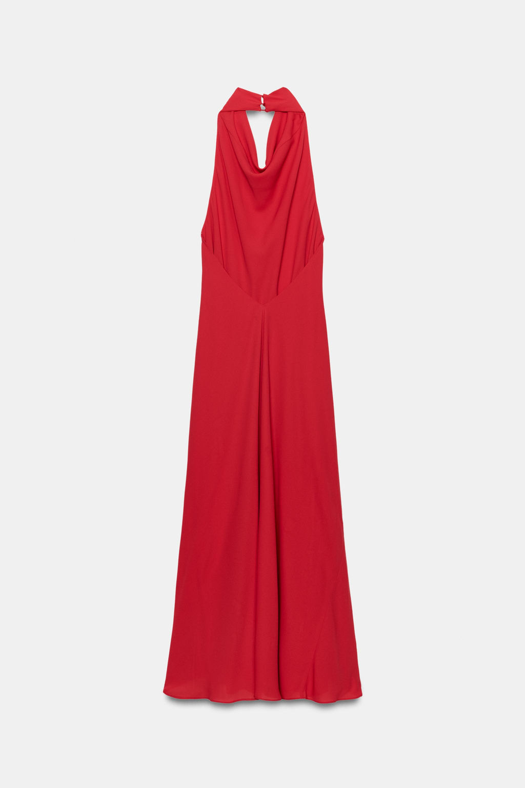 VESTIDO HALTER ZW COLLECTION / Rojo claro - Zara фото 7