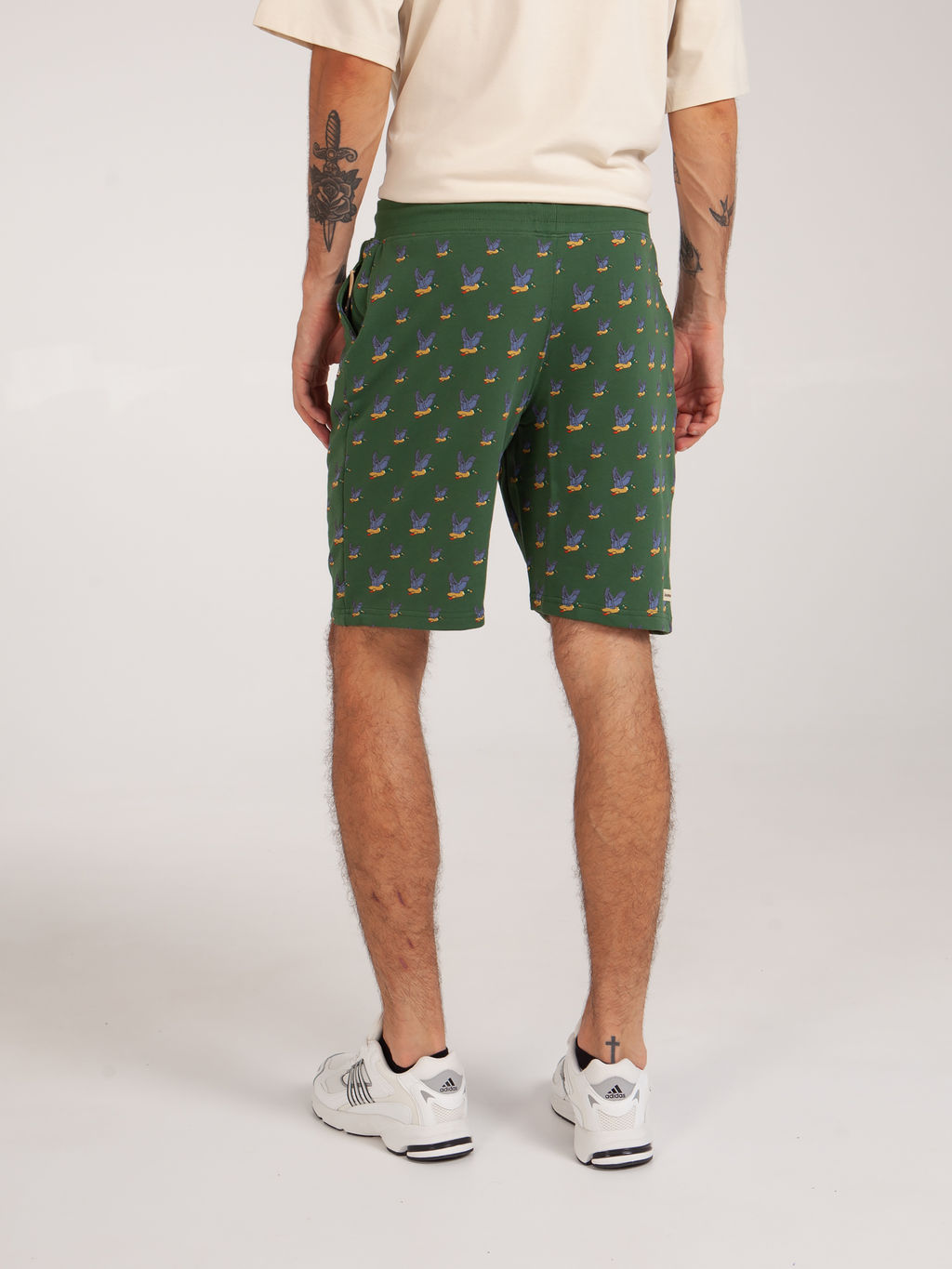 Шорты ЗАПОРОЖЕЦ Ditch Сlassic Ping-Pong Shorts GREEN  фото 2