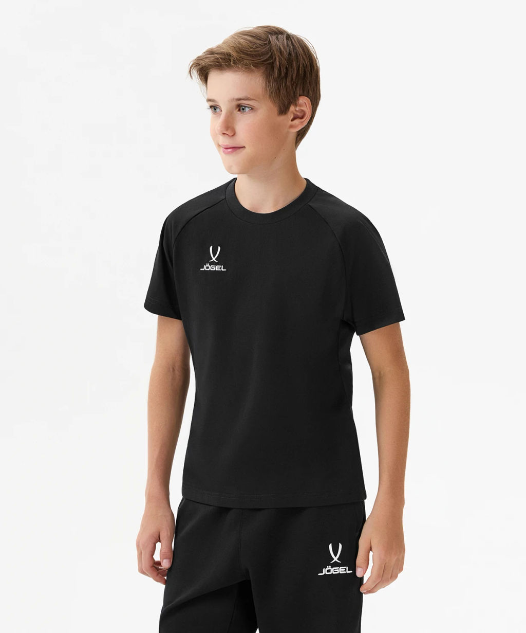 Футболка JOGEL ESSENTIAL CVC Tee, черный  фото 8