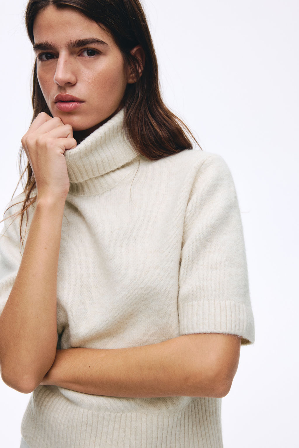 Top de punto con cuello alto - H&m фото 5