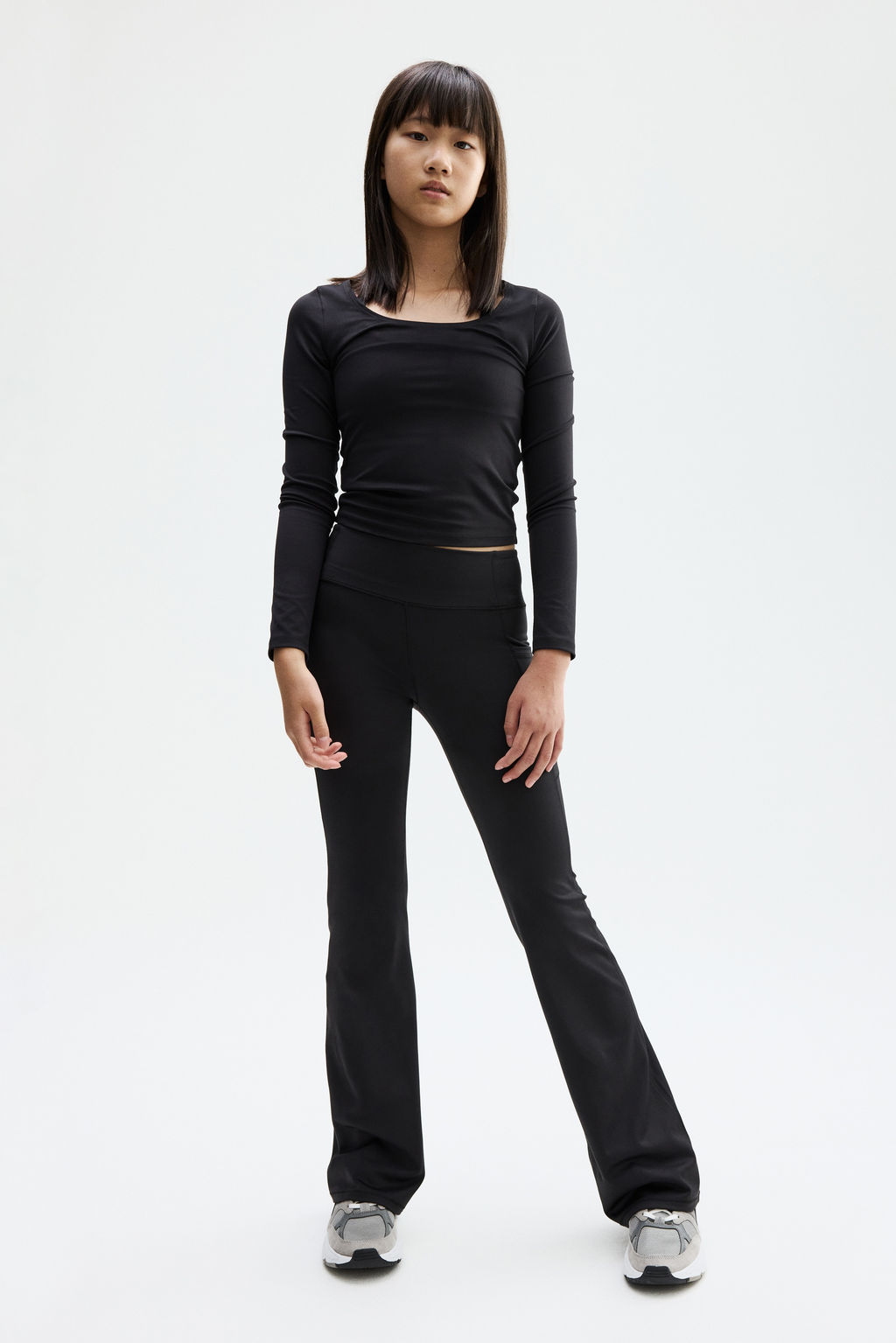 Leggings acampanados DryMove con bolsillos - H&m фото 7