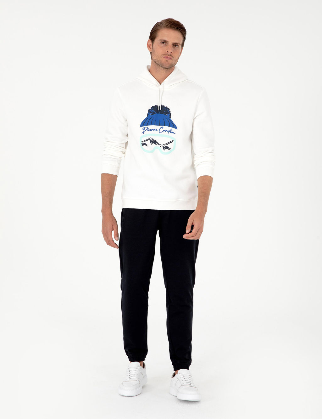Ekru Regular Fit Sweatshirt - Pierre cardin фото 4