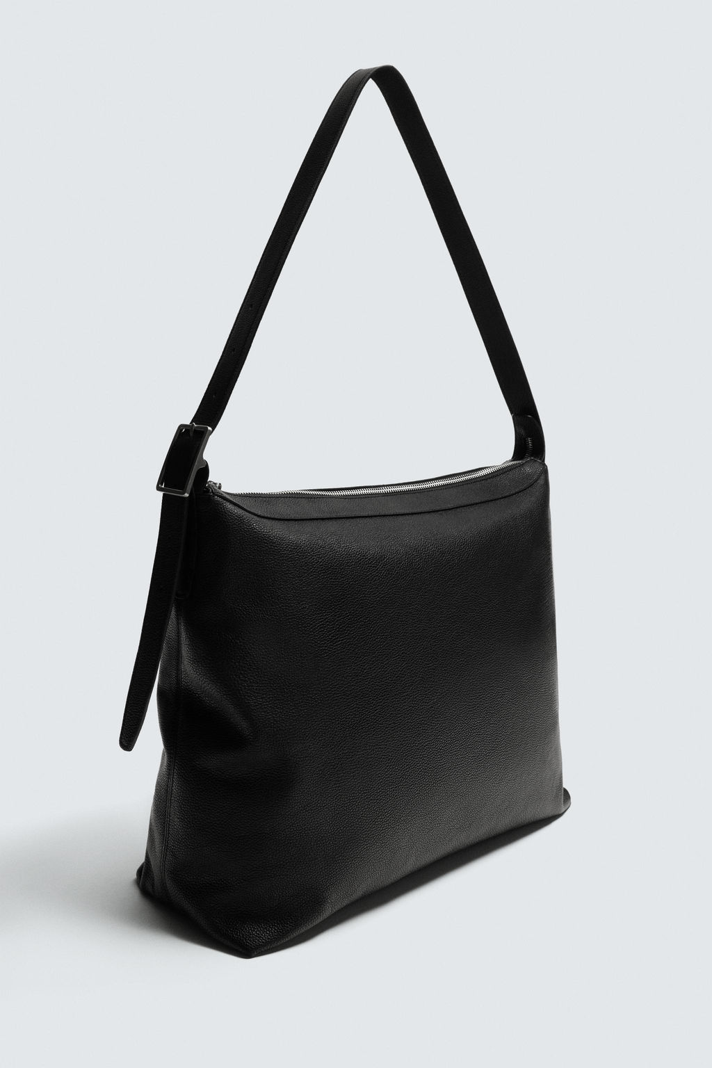 BOLSO SHOPPER PIEL LIMITED EDITION / Negro - Zara фото 4