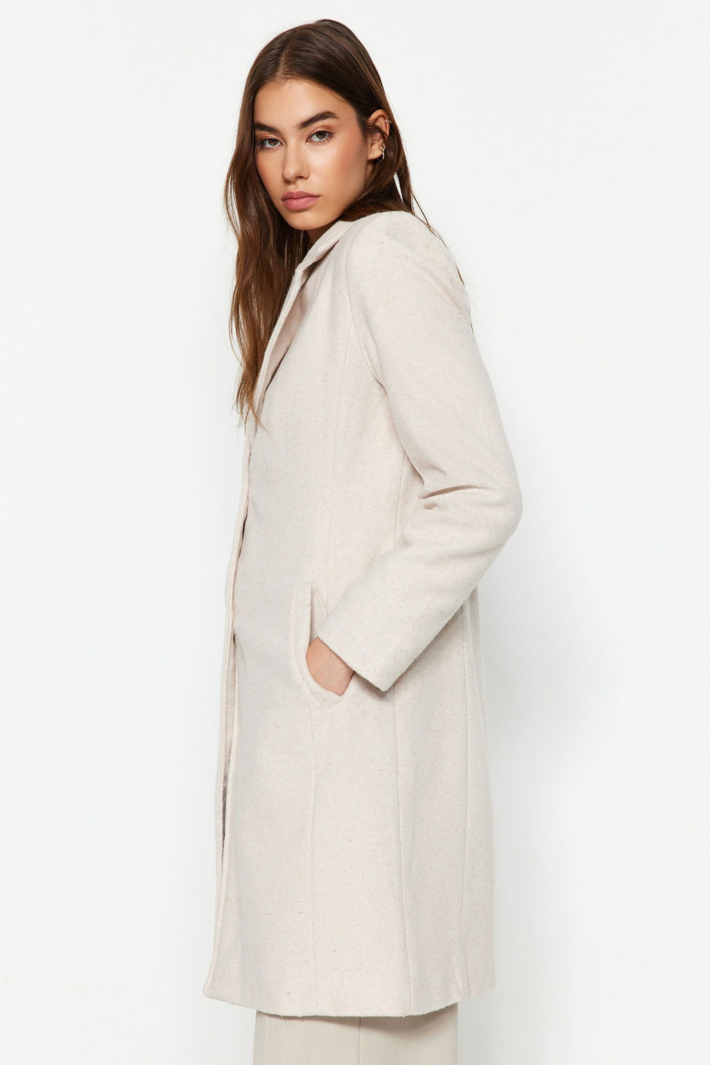 Tas Fitted Uzun Yunlu Kase Kaban TWOAW24KB00019