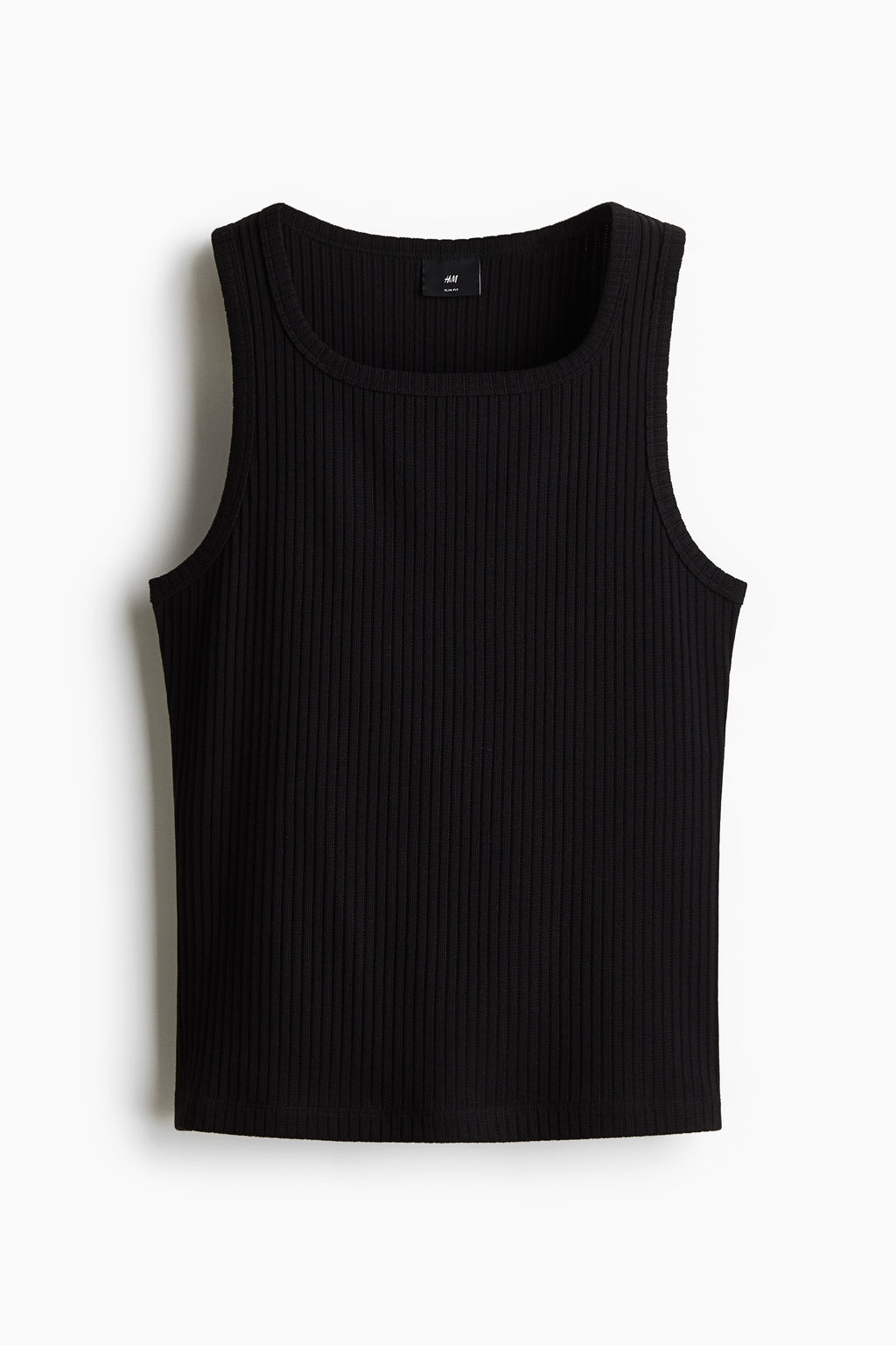 Camiseta sin mangas en canal? Slim Fit - H&m фото 5