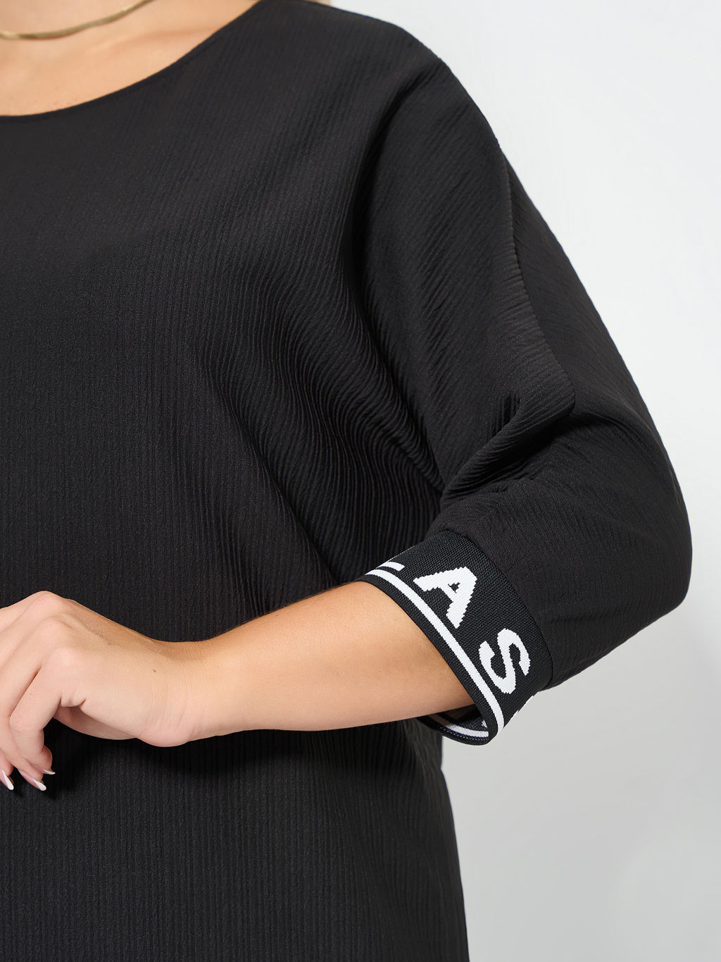 Платье 0357-1с чёрный - Dora фото 5