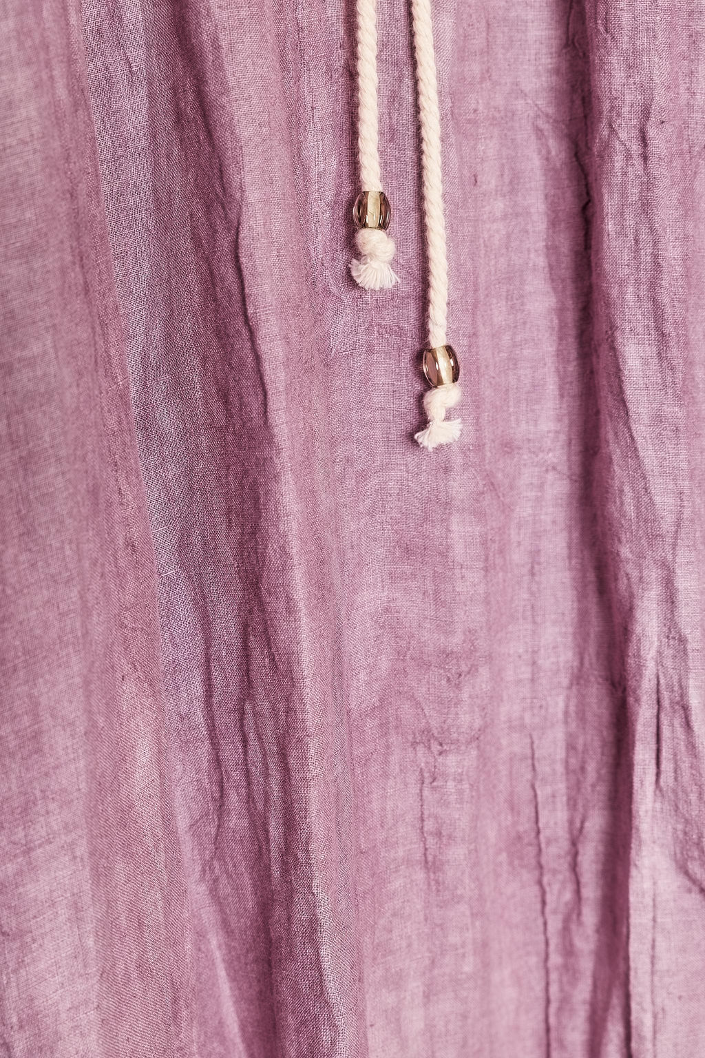 ZW COLLECTION LINEN TIE-DYE TUNIC DRESS - Zara фото 16