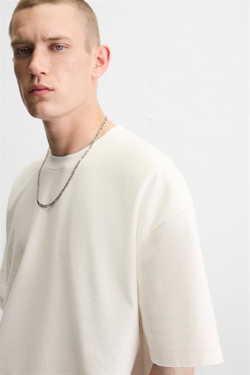 HEAVYWEIGHT TEXTURED T-SHIRT - Zara фото 5