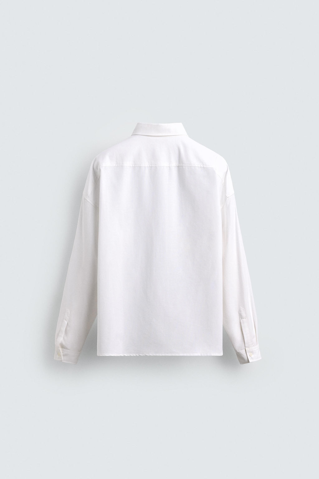 OVERSIZE FIT OXFORD SHIRT - Zara фото 8