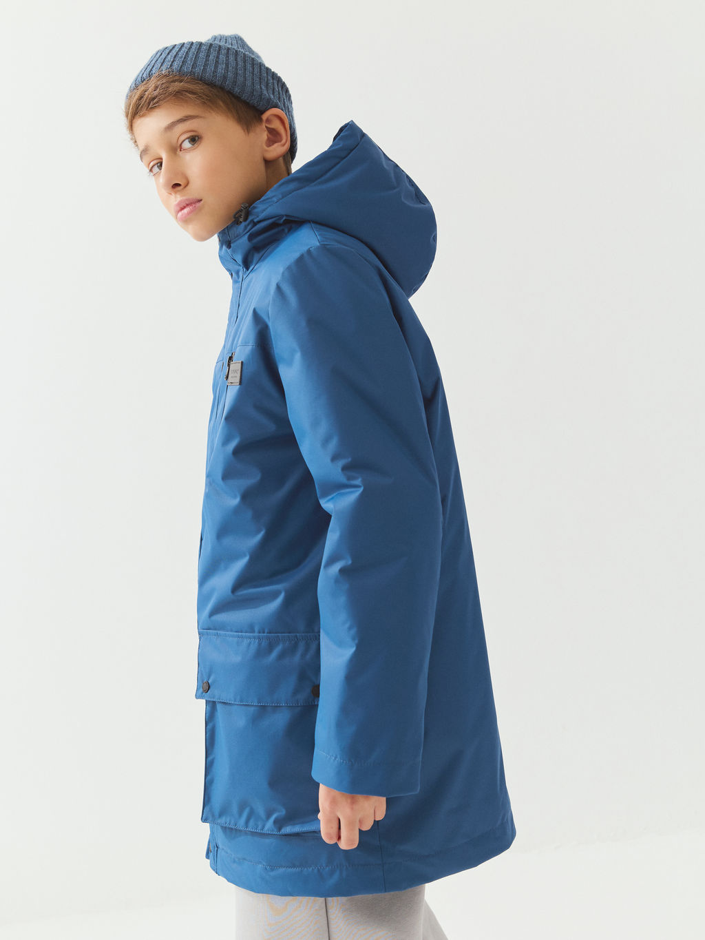 Парка демисезонная Деним 7+ - Bungly фото 6