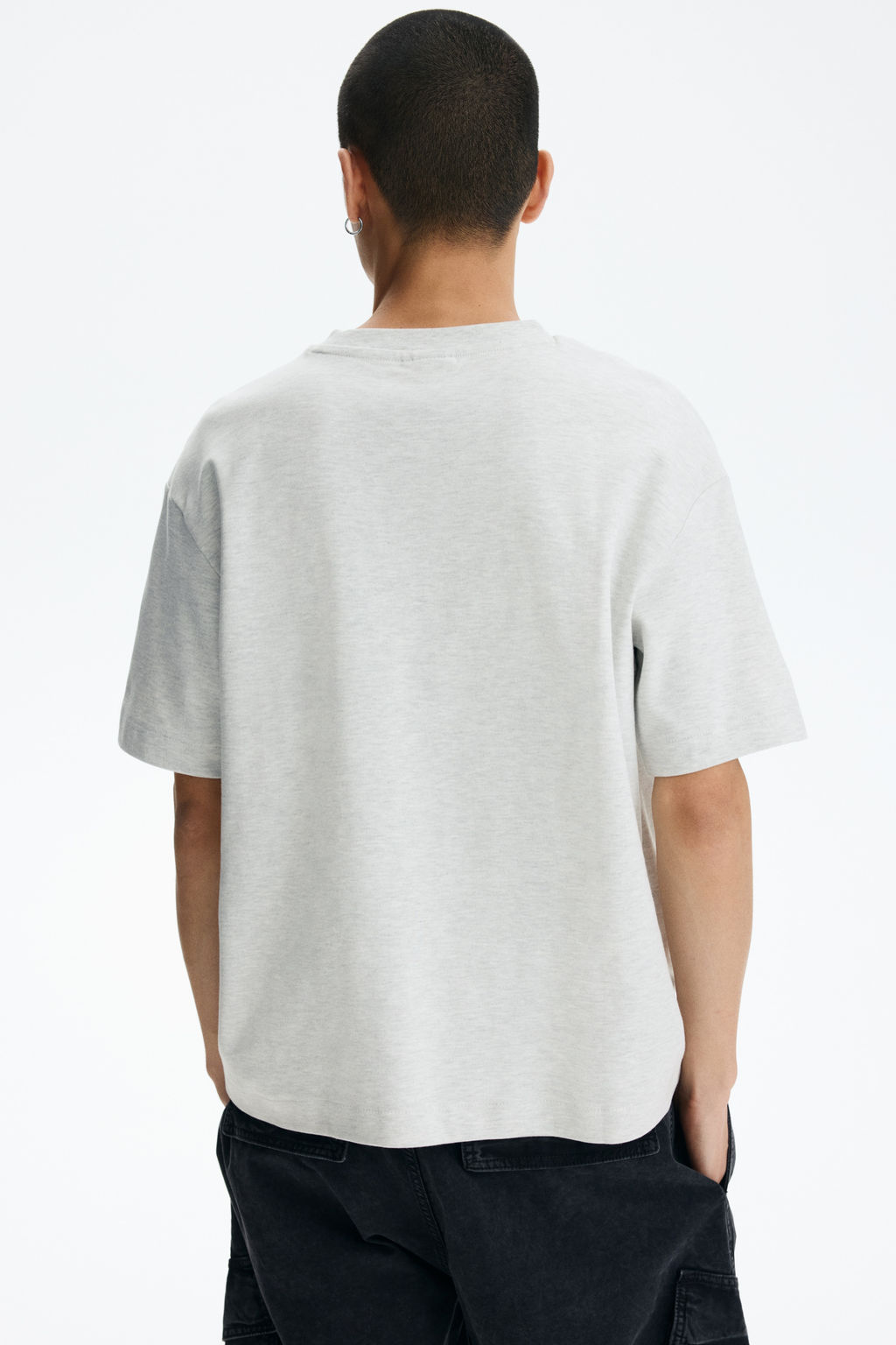 Camiseta interlock Loose Fit - H&m фото 10