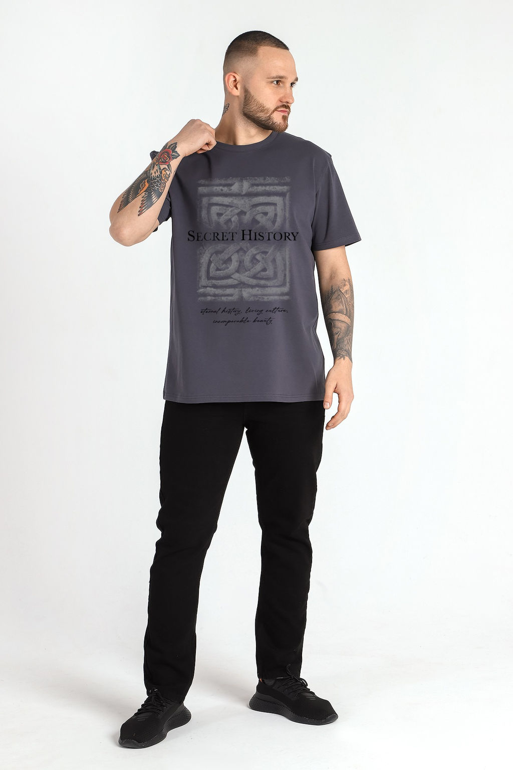 VIOTEX Фуфайка (футболка) мужская Клаб-6У из хлопка с лайкрой - Виотекс фото 15