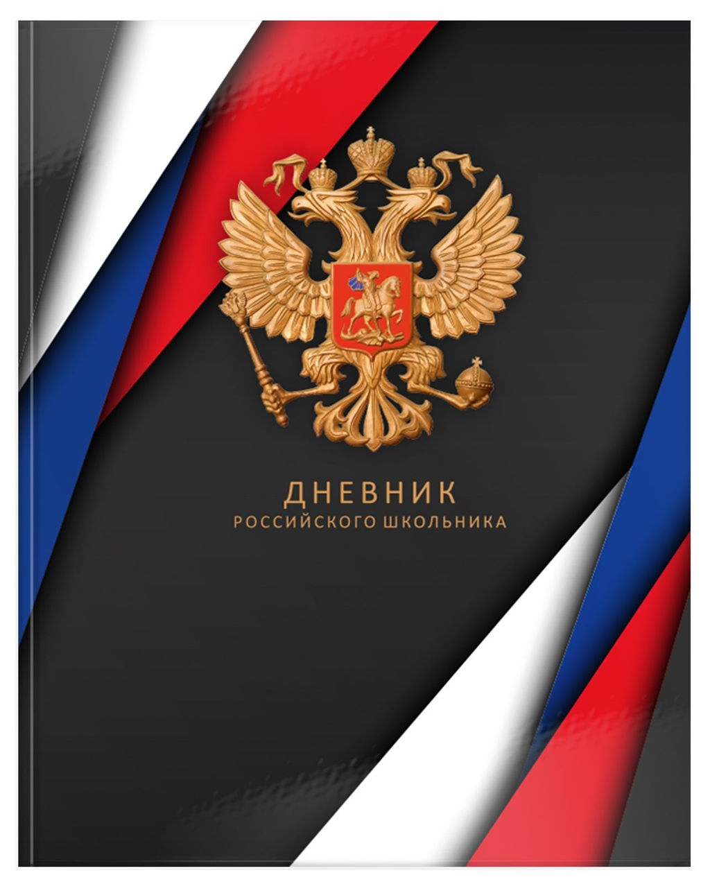 Дневник старших классов 48 л. твердая обложка Schoolformat РОССИЙСКОГО ШКОЛЬНИКА. ЧЕРНЫЙ, ...