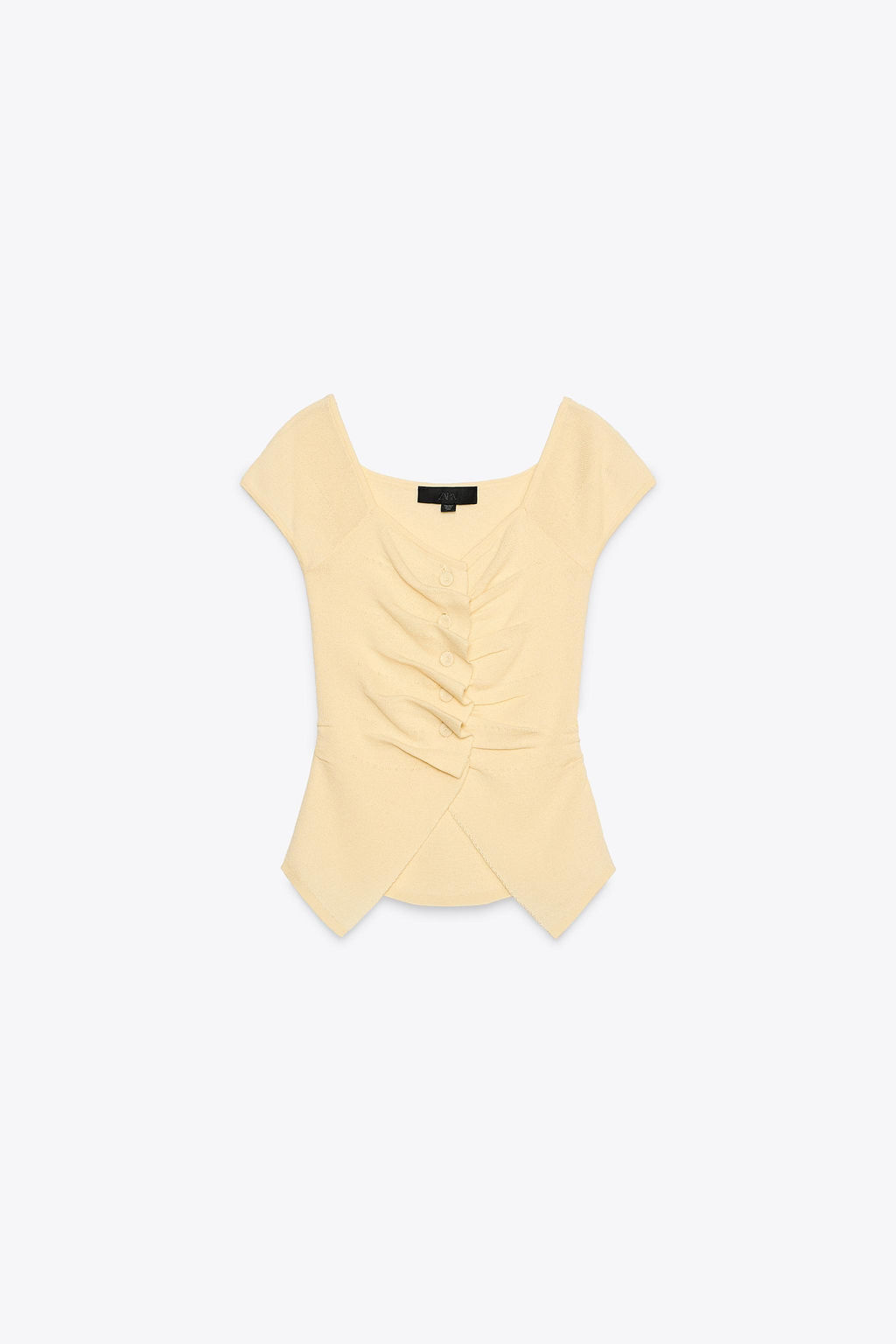 GATHERED KNIT TOP - Zara фото 21