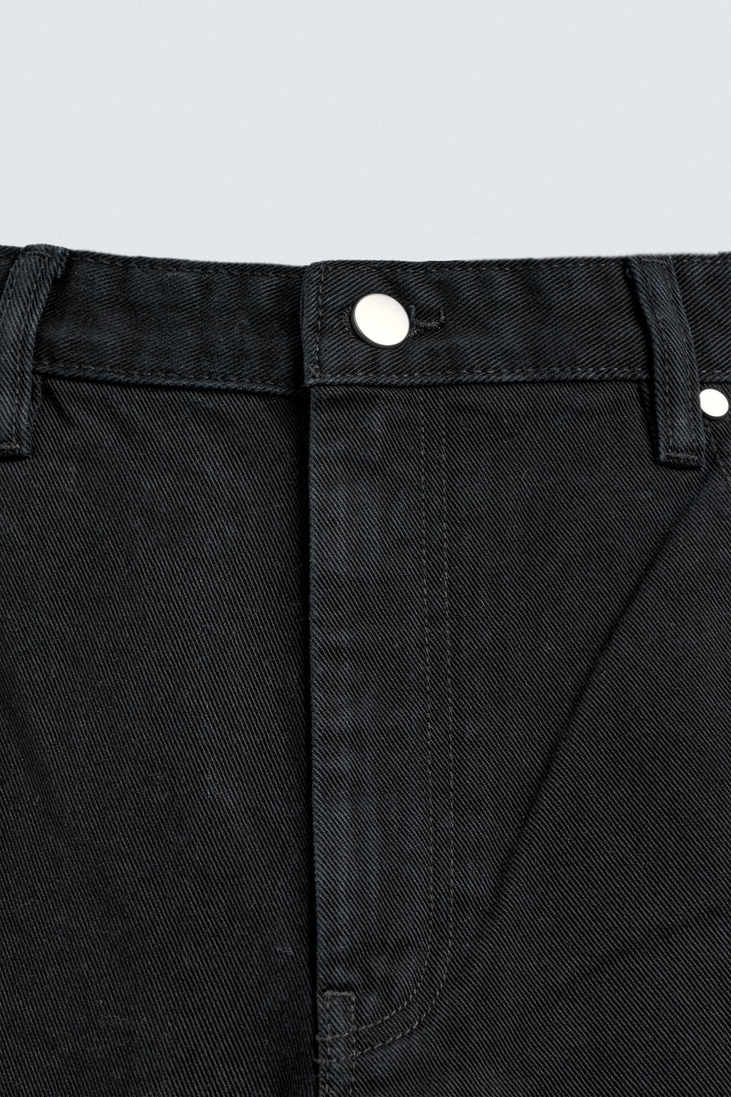 JEANS WIDE FIT / Negro - Zara фото 9