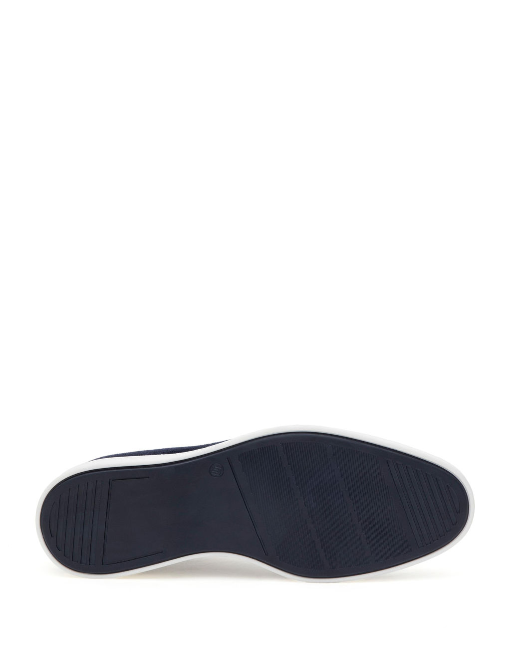 Lacivert %100 Deri Casual Ayakkab_