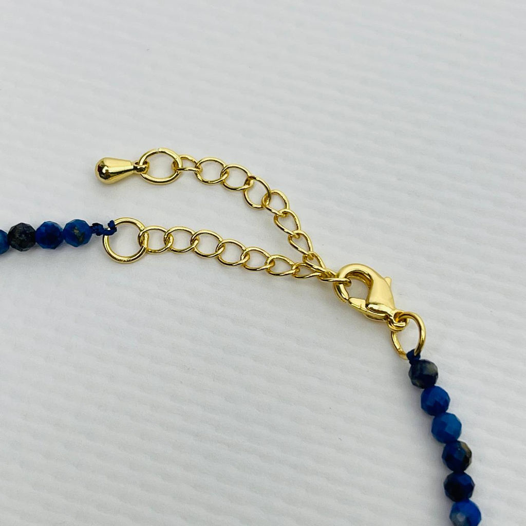 Колье из Лазурита с Жемчугом