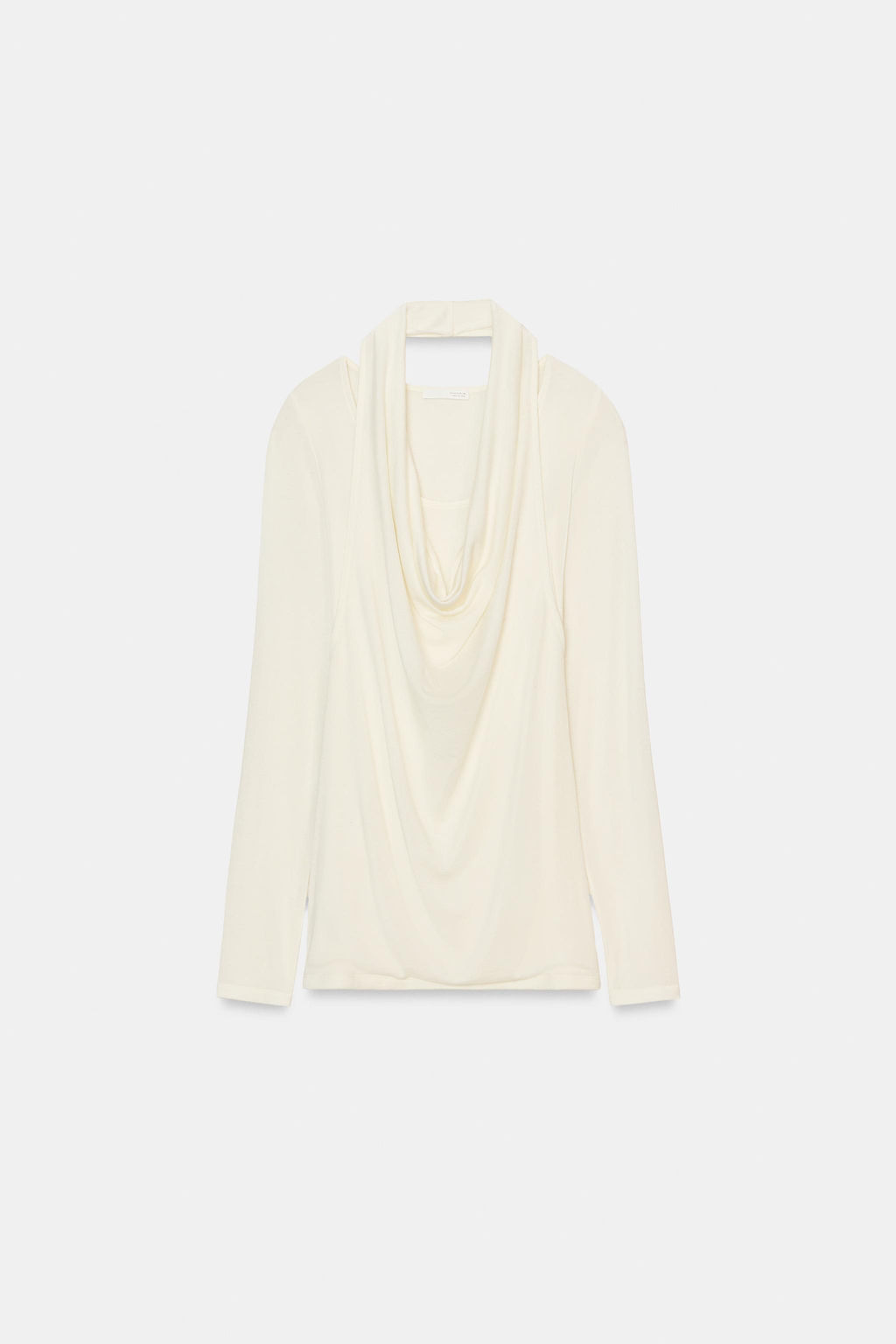 DOUBLE LONG SLEEVE T-SHIRT - Zara фото 18