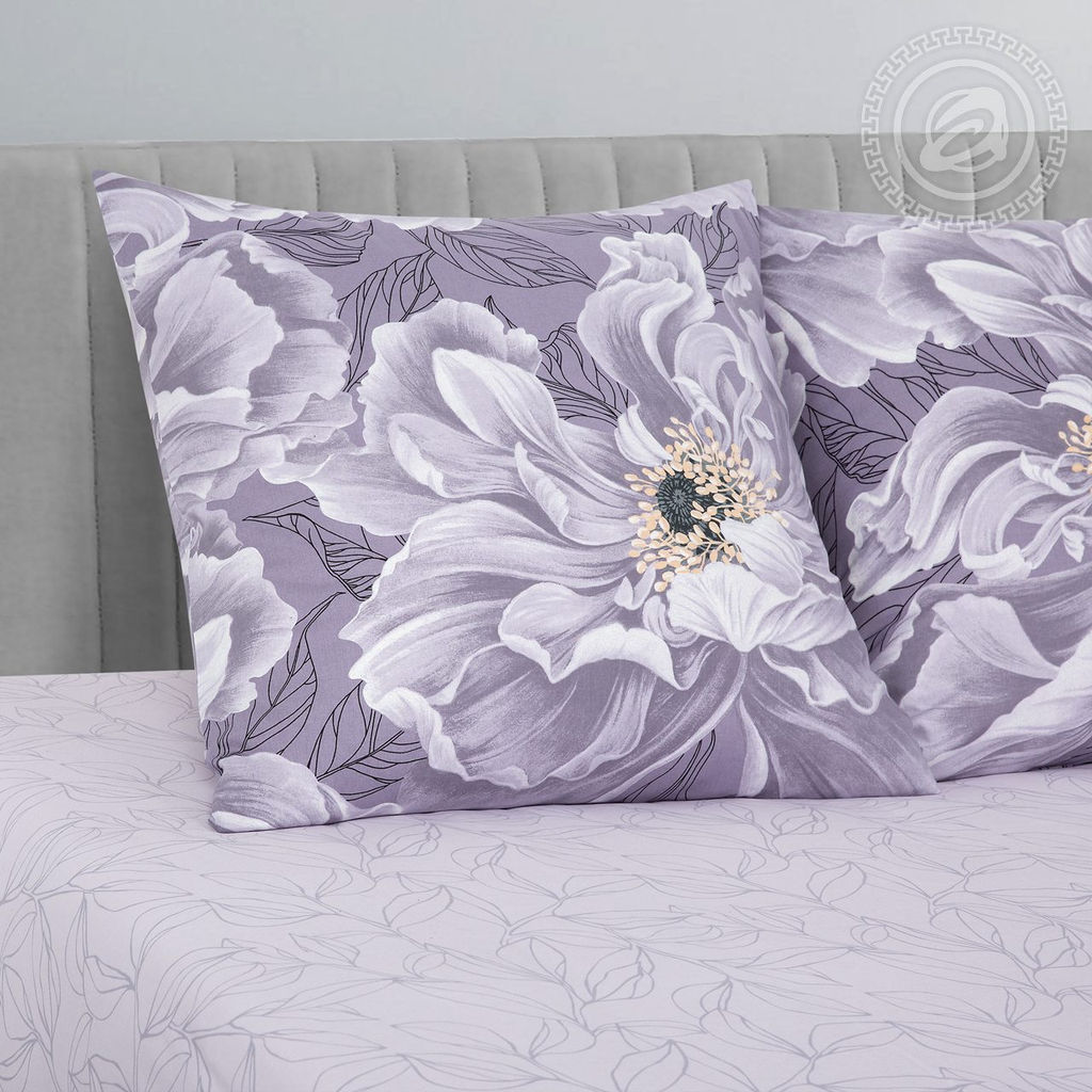 Постельное белье Шанс (поплин DE LUXE) 2,0 сп./Пододеяльник: 1 шт. - 215*175; Простыня: 1 шт. - 215*200; Наволочка: 2 шт. - 70*70; DE LUXE