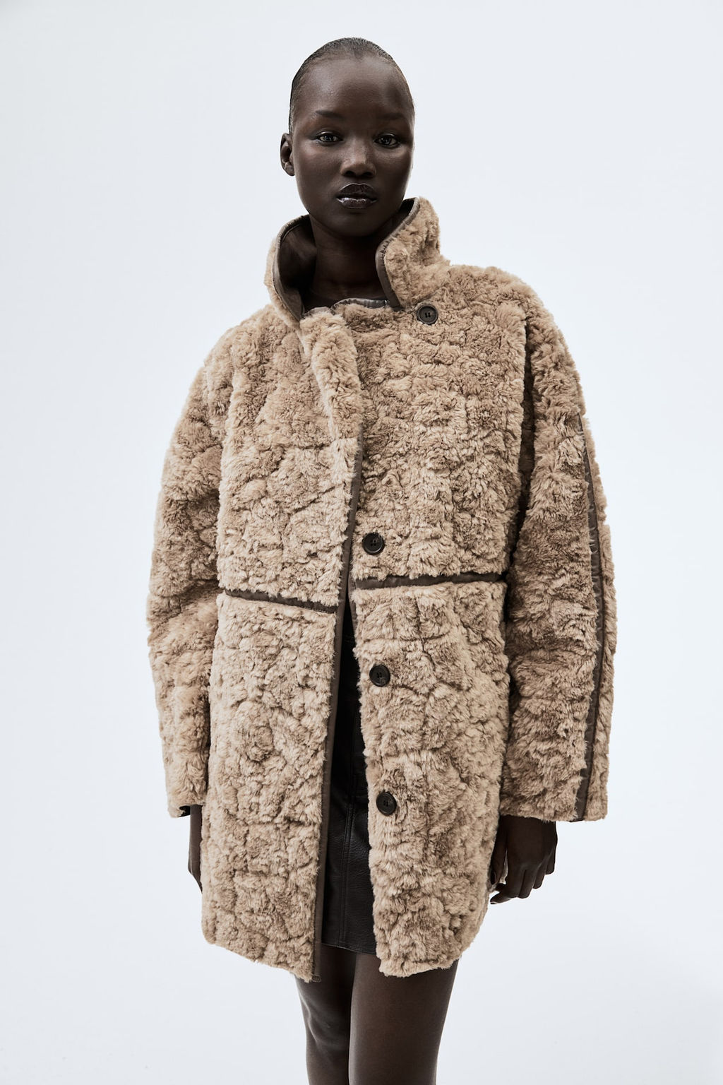 Fluffy coat