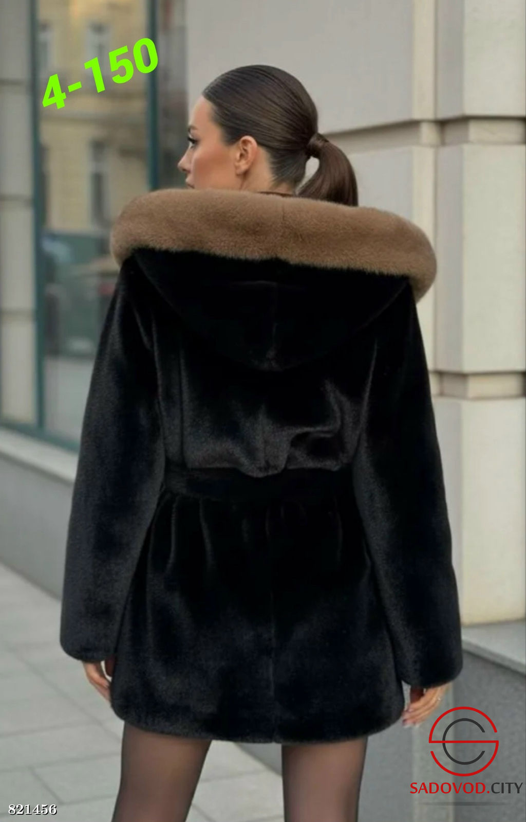 Шуба женская из искусственного меха - Bruno фото 3