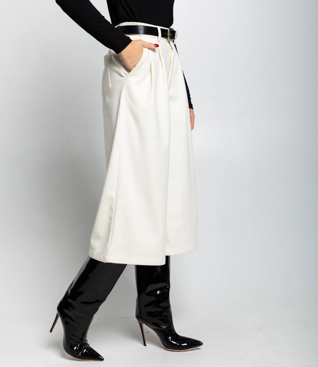 Шорты #КТ8630, молочный