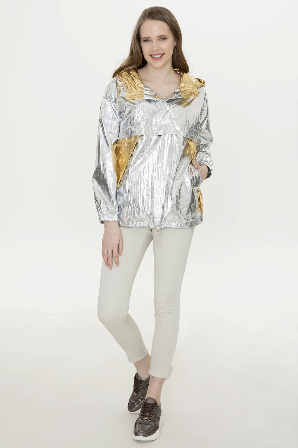 U. S. Polo Assn Женское серое пальто - U.s. polo assn фото 10