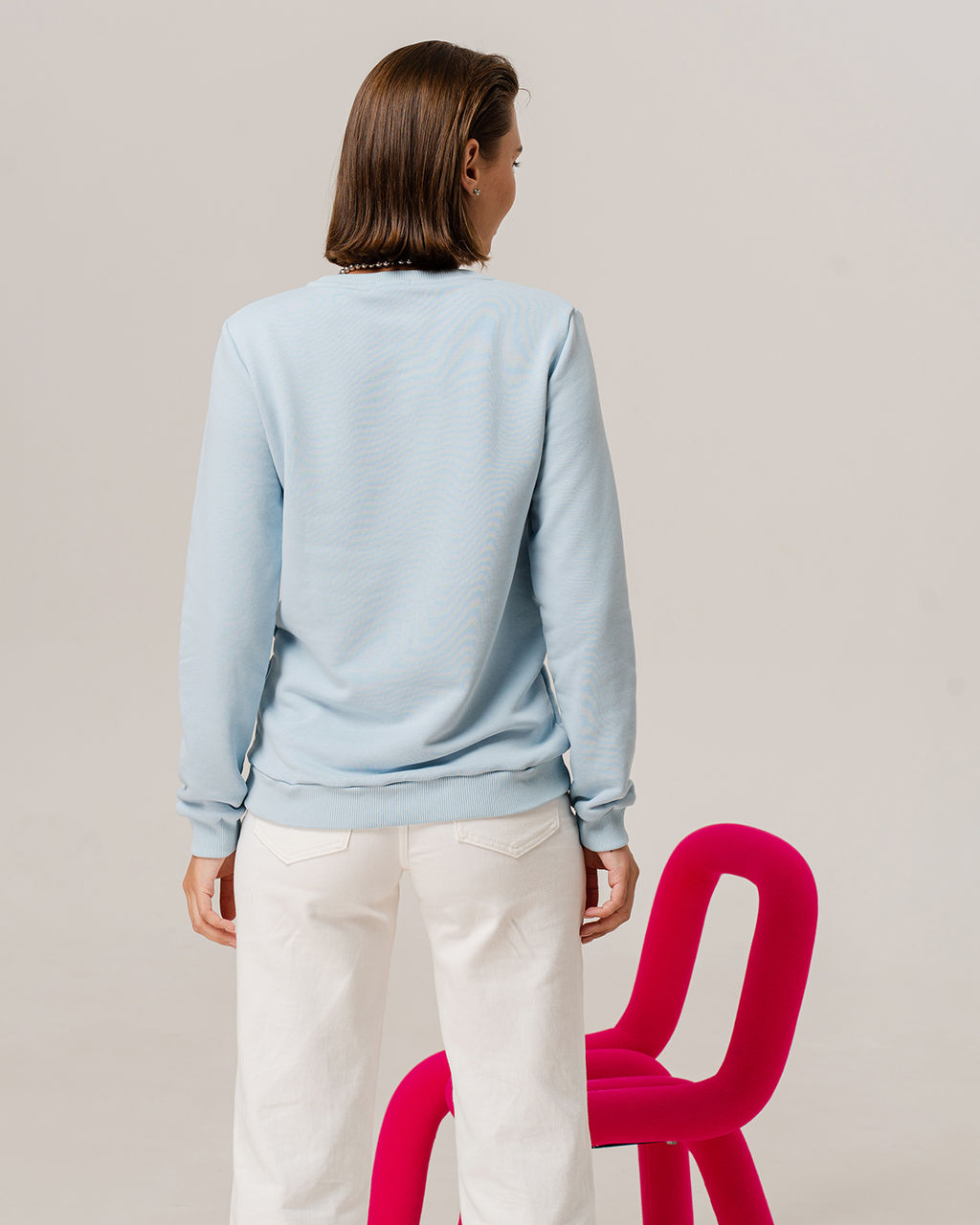 Свитшот с горизонтальной вставкой SPP003 - Sahar art lab фото 10