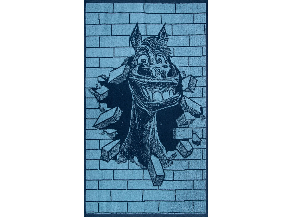 Полотенце махровое 6с103.412ж1 Здрасте конь(джинс) 50х90см