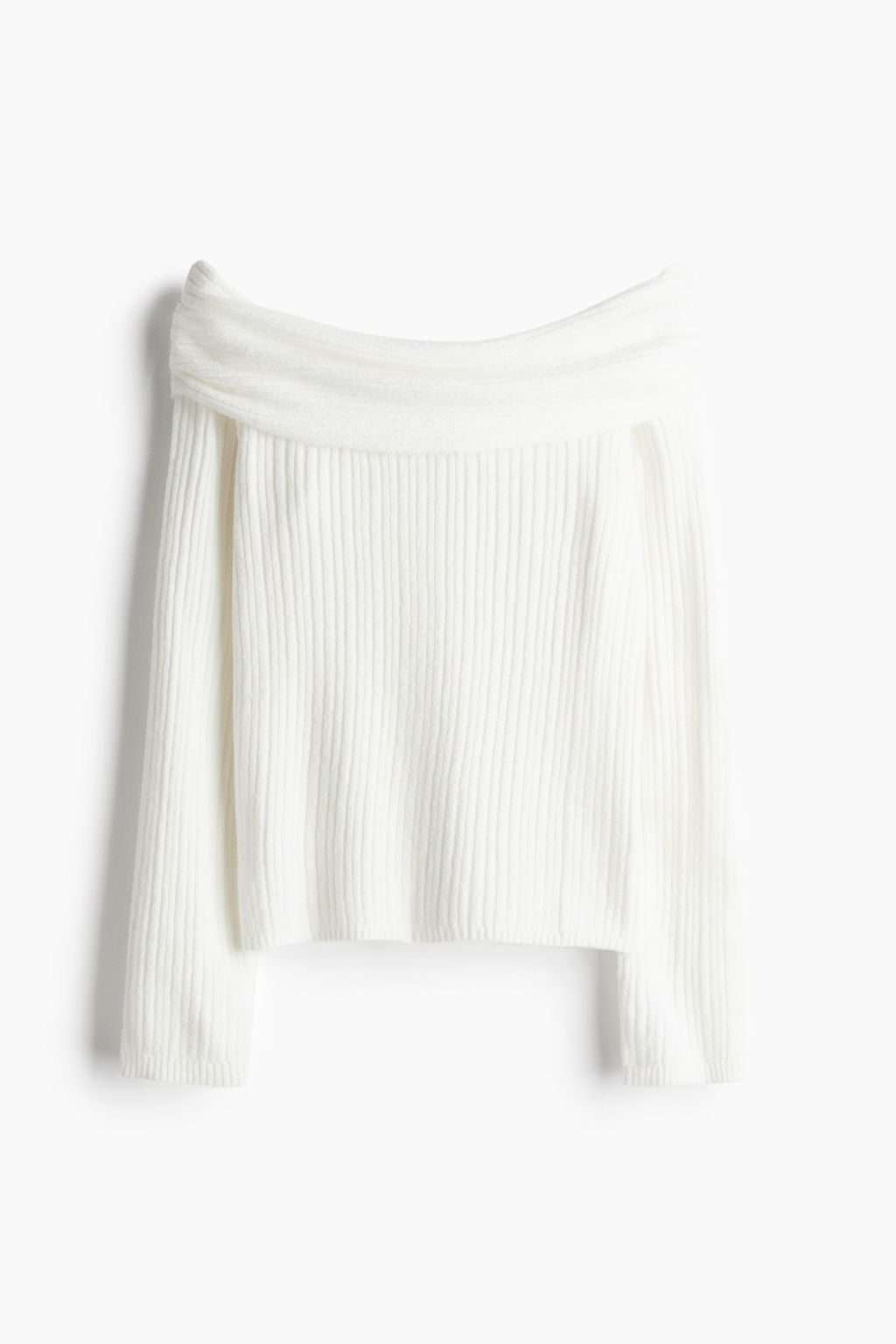 Jersey off-the-shoulder - H&m фото 4