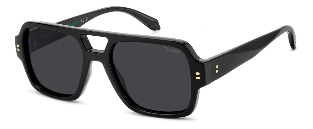 Солнцезащитные очки POLAROID PLD 6250/S/X Чёрный, мужские