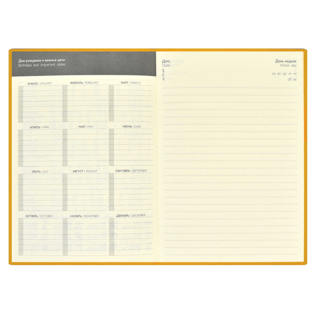 Ежедневник недатированный арт.47588/15 НАППА СИНИЙ - Феникс+ фото 11