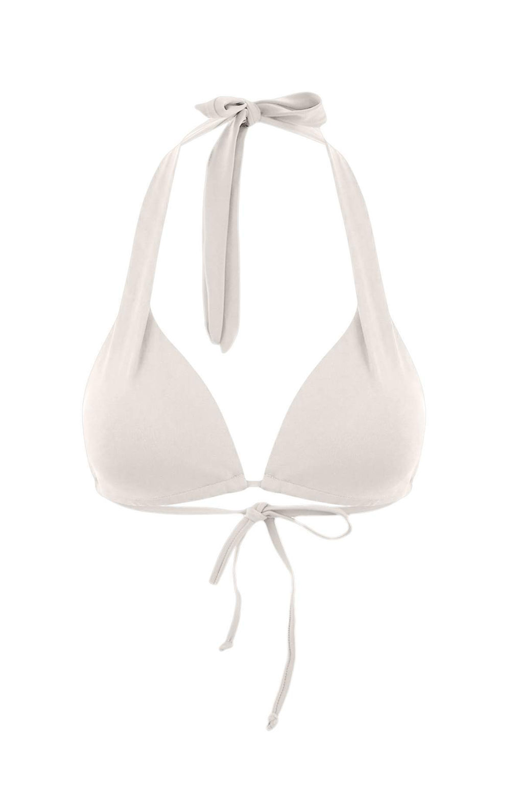 Ekru Ucgen Tunelli Kapl? Bikini Ustu TBESS26BU00001