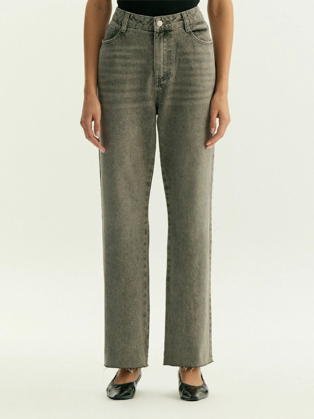 Джинсы Mom Fit 369, D369/gabbro