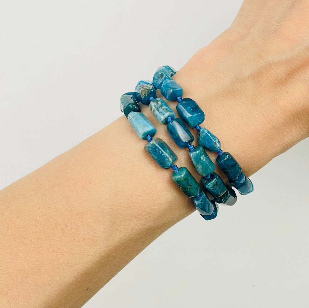 Бусины для украшений из Апатита 40 см