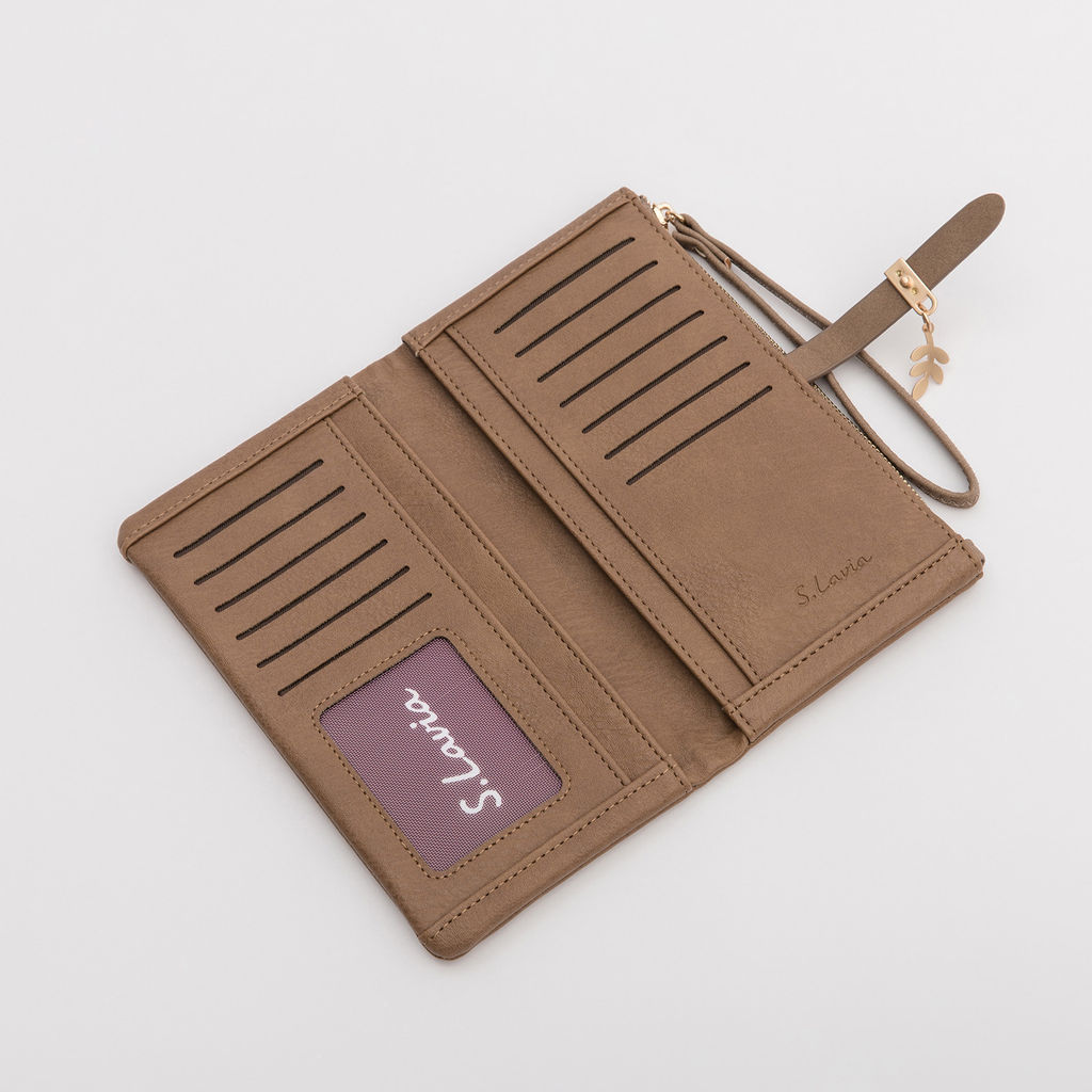 Коричневое портмоне S.Lavia  фото 3