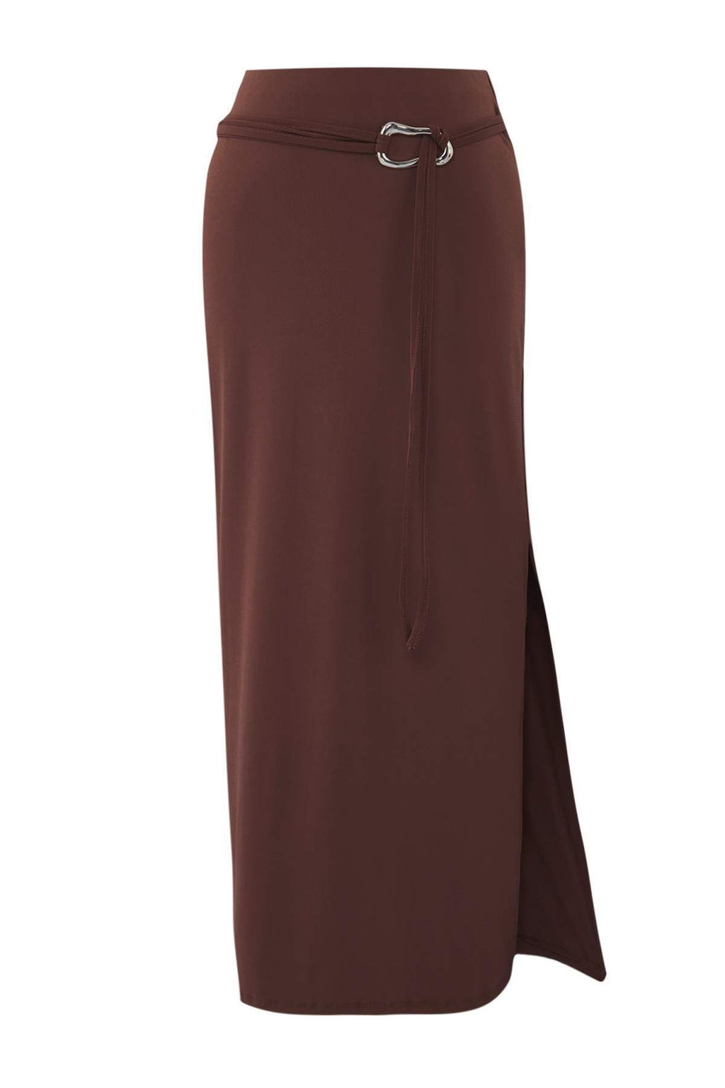 Kahverengi Etek TWOSS25ET00215 - Trendyolmilla фото 5