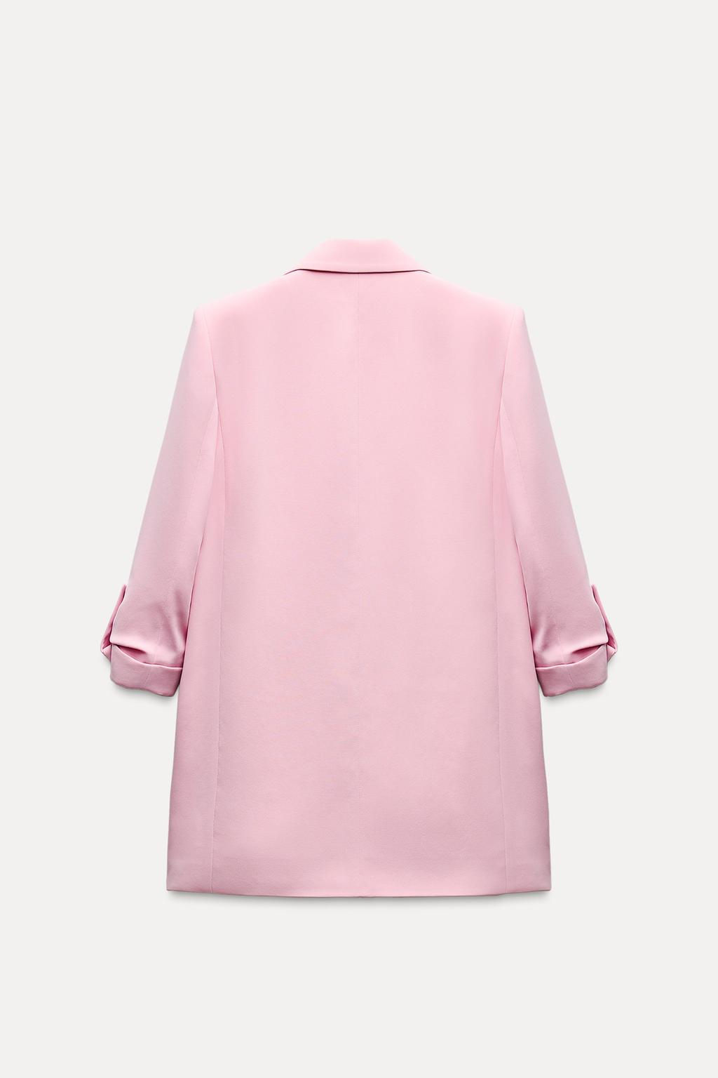 BLAZER WITH ROLLED-UP SLEEVES - Zara фото 15