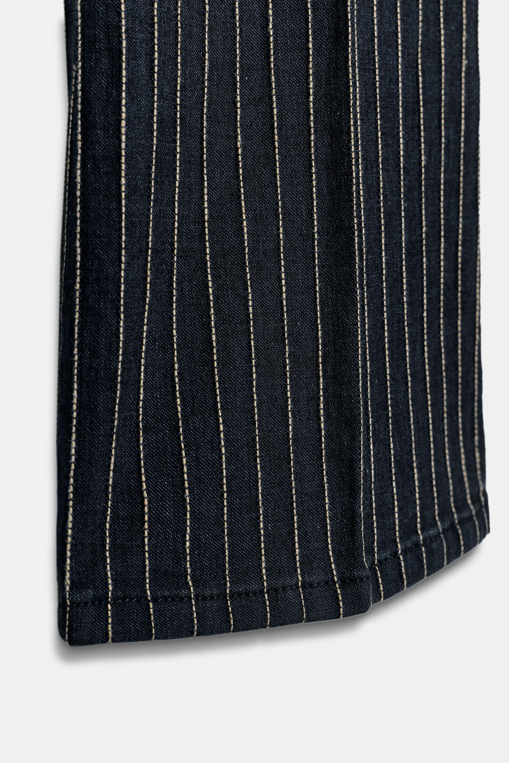 JEANS ZW COLLECTION FLARE TIRO ALTO RAYAS / Azul - Zara фото 8