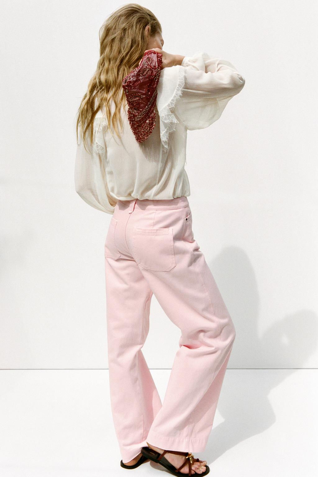 Z1975 HIGH-WAIST WIDE-LEG JEANS - Zara фото 3
