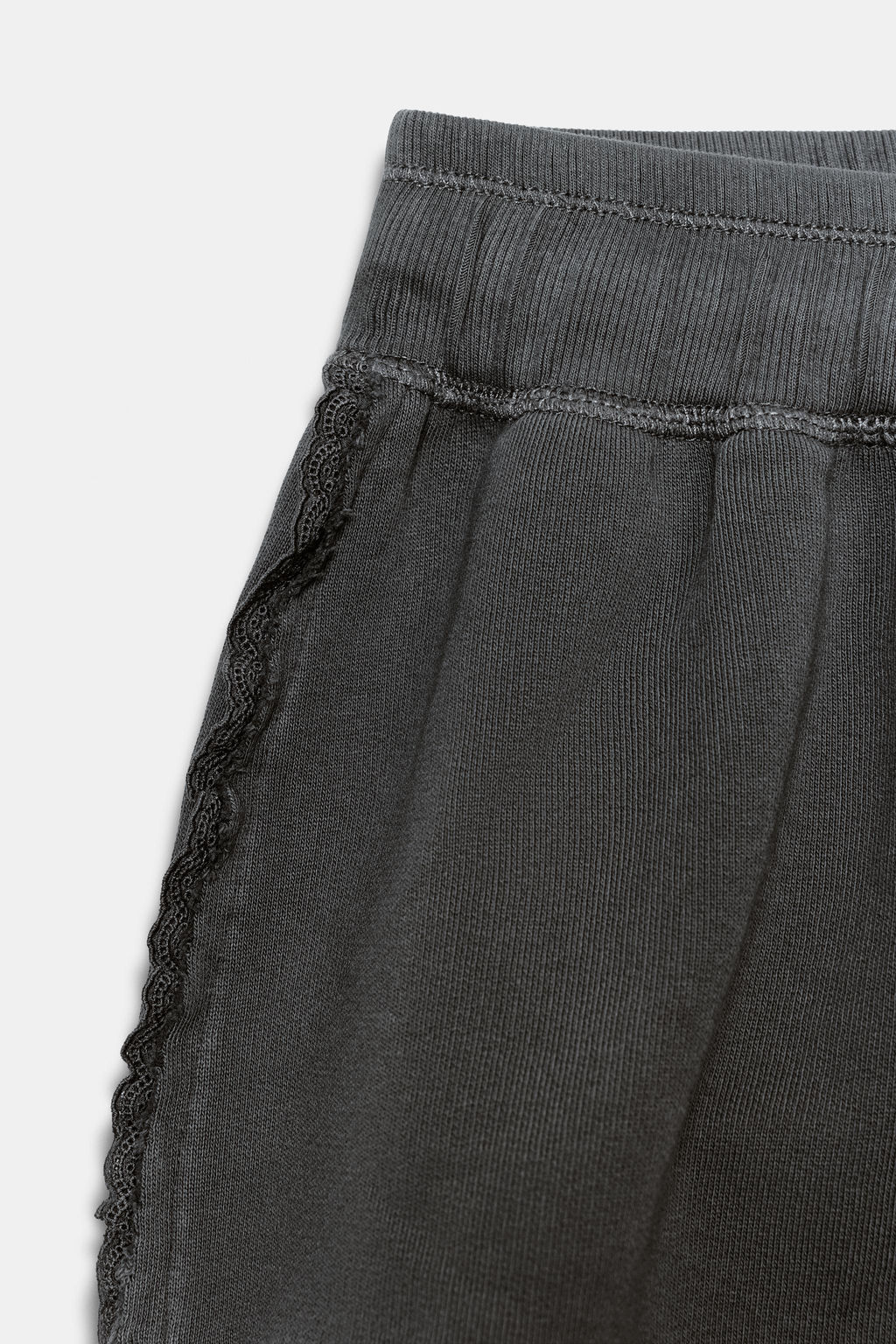 SHORTS LAVADOS ENCAJE / Azul / Gris - Zara фото 6