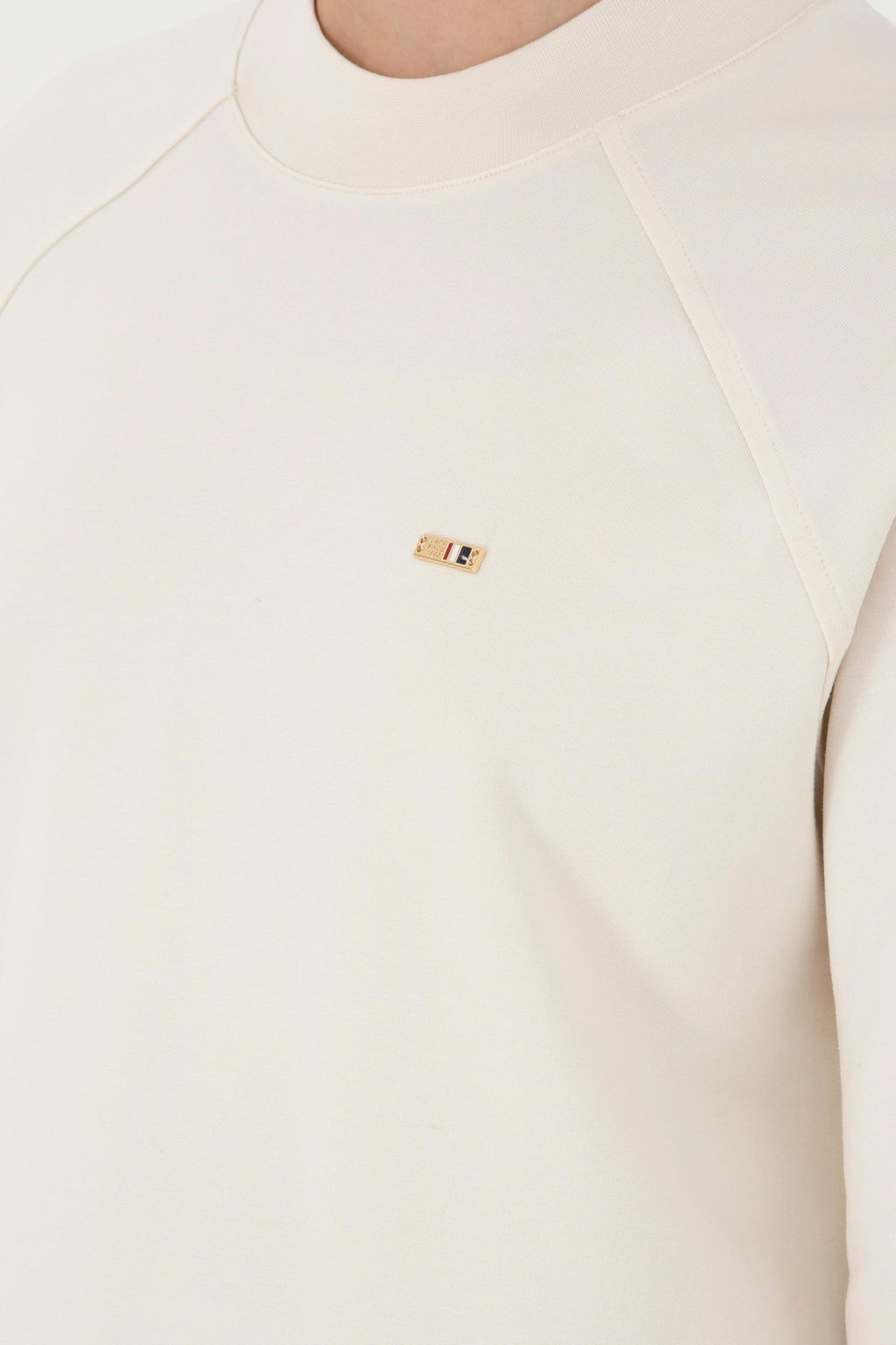 Женский кремовый свитшот Неожиданная скидка в корзине - U.s. polo assn фото 7