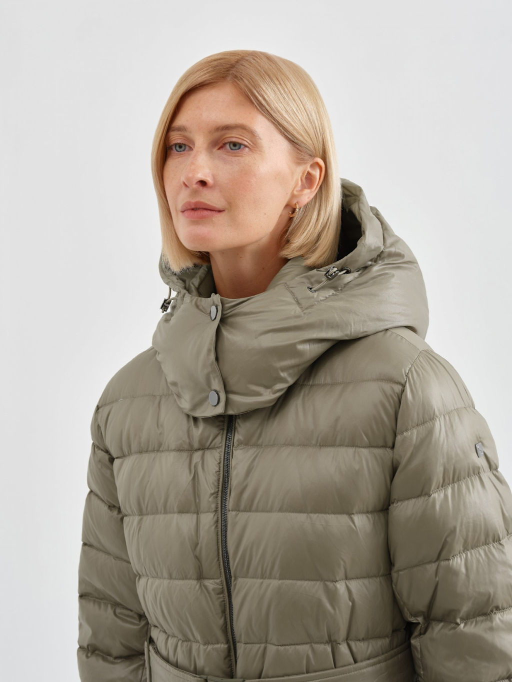 Conso/WDS 230557 - dusty olive Пуховая куртка  фото 4